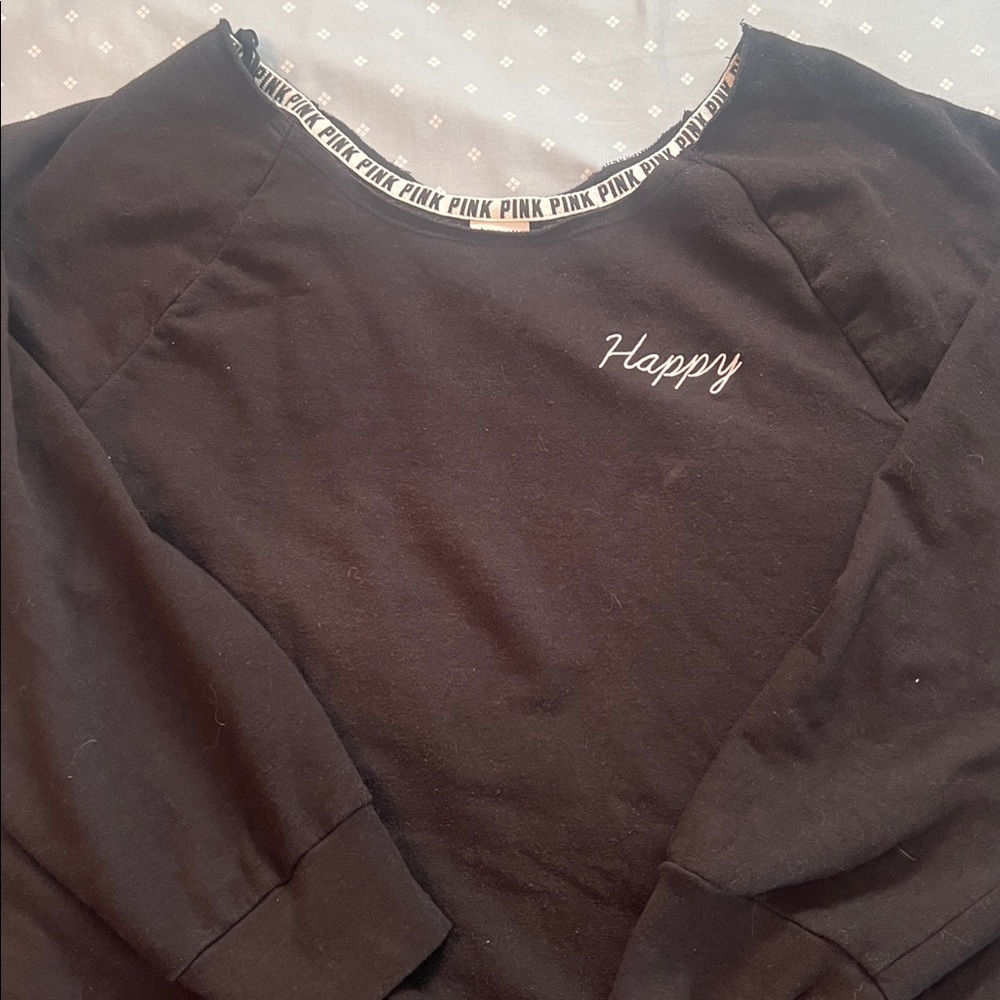 Victoria's Secret Pink WIDE NECK Sweatshirt